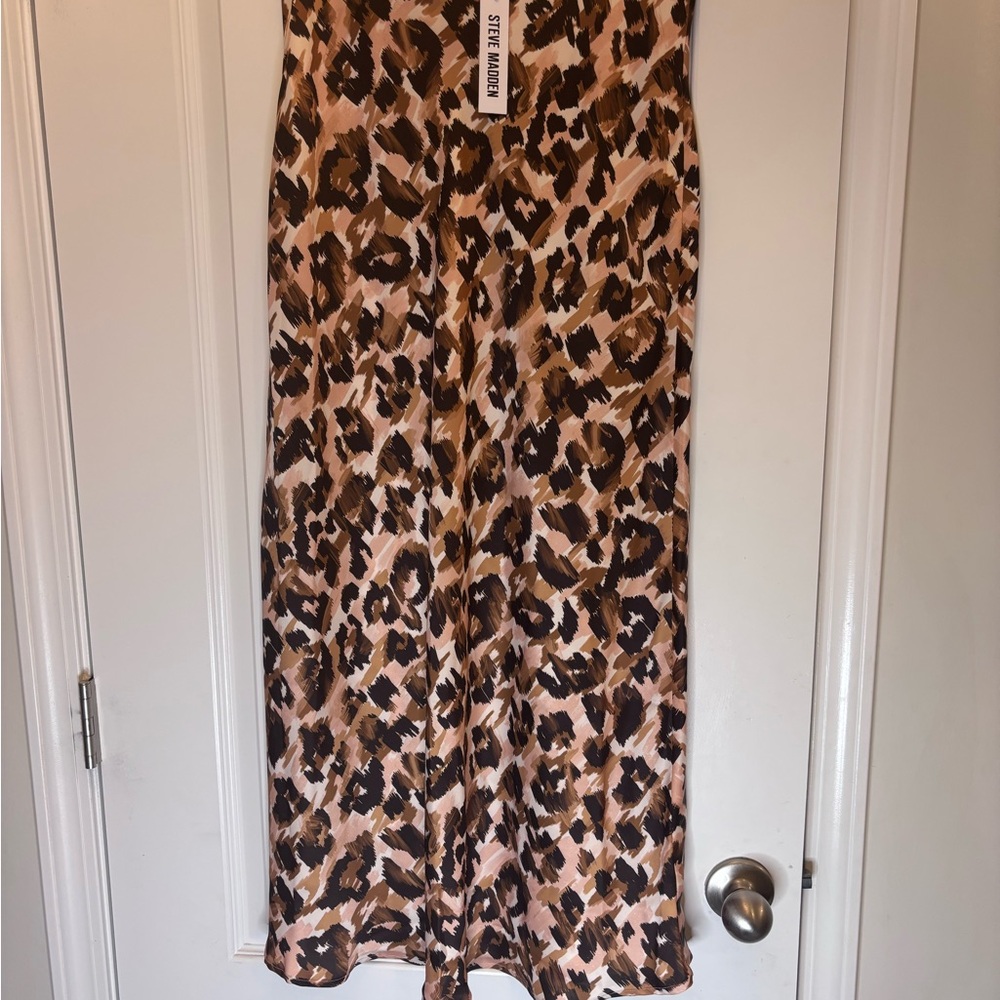 Steve Madden Satin Slip Skirt - Picture 3 of 4